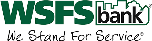 WSFS Bank: We Stand For Service; partnership logo